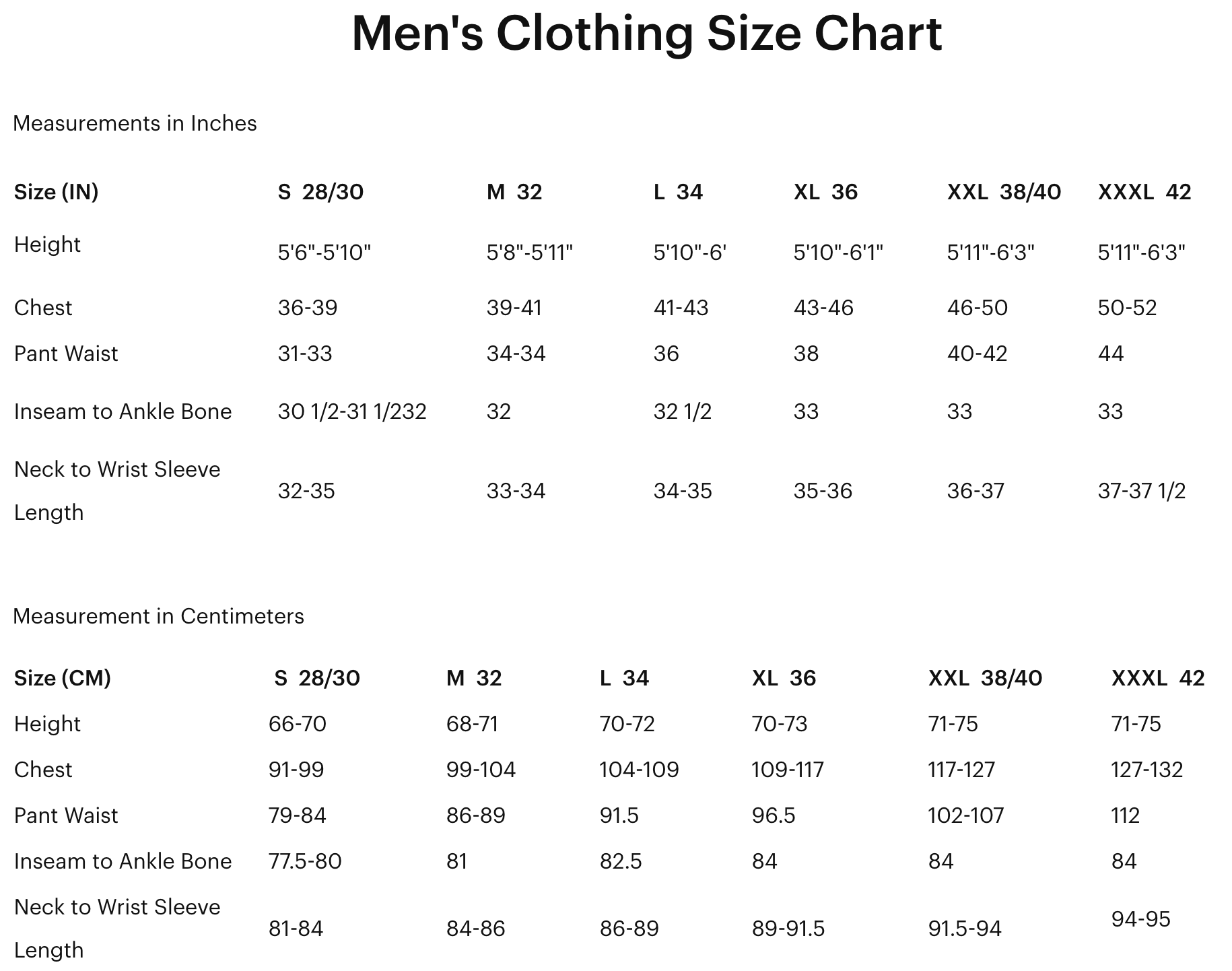 Sizing