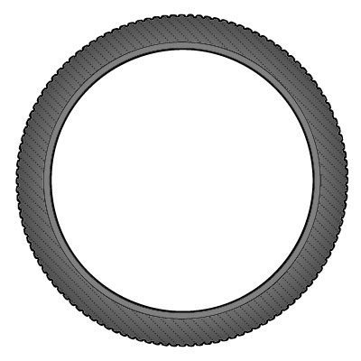 Wire bead tire Wire bead tire