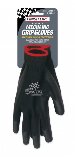 Finish Line Mechanic's Grip Gloves