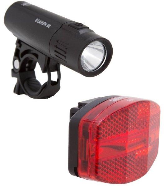 Planet Bike Beamer 80 Headlight/Grateful Red Taillight Combo Planet Bike Beamer 80 Headlight/Grateful Red Taillight Combo