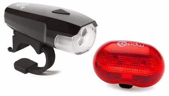 Portland Design Works Spaceship 3 Headlight/Red Planet Taillight Set 