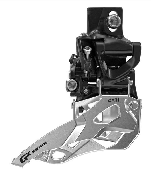 SRAM GX 2x11 Front Derailleur (High Direct-mount, Bottom-pull) SRAM GX 2x11 Front Derailleur (High Direct-mount, Bottom-pull)