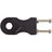 Color | Size: Black | 3/8-inch