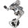 Cage Length | Color | Speeds: Short Cage | Silver | 7 – 10-speed