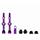 Color | Length: Purple | 60mm