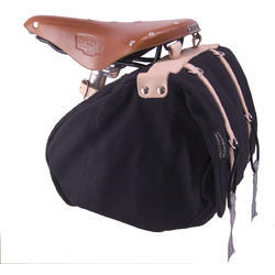 Banjo Brothers Minnehaha Canvas Saddle Bag (Medium)