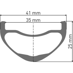 DT Swiss EXC 1200 SPLINE 35 Rear